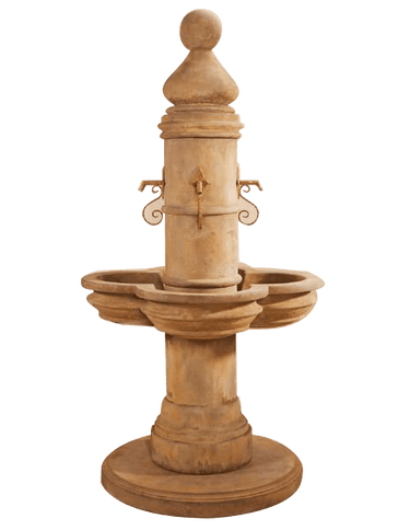 Beaumont Outdoor Cast Stone Garden Fountain For Spouts Fountain Tuscan